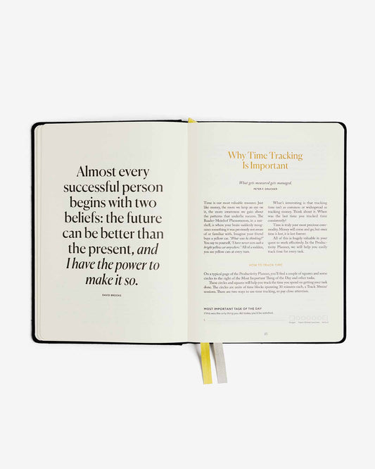 Productivity Planner - Black
