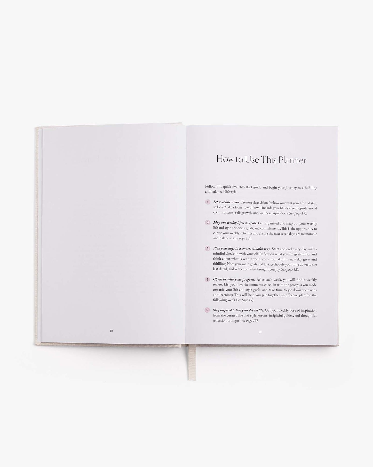 LIFE&Style Planner - Off-White