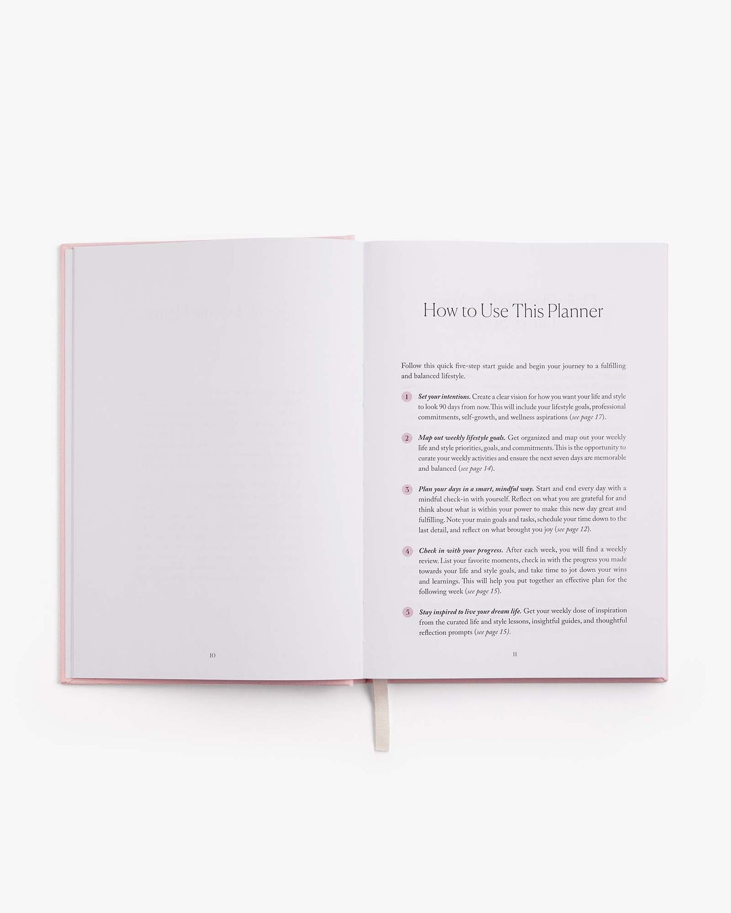 LIFE&Style Planner - Light Pink