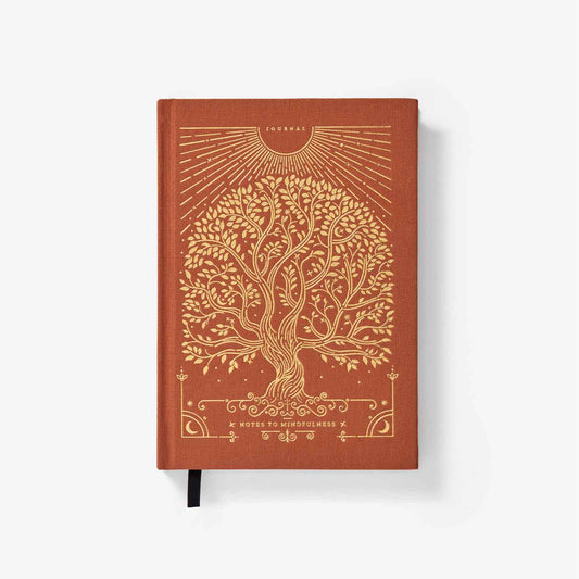 Notes to Mindfulness Journal - Sunset Orange
