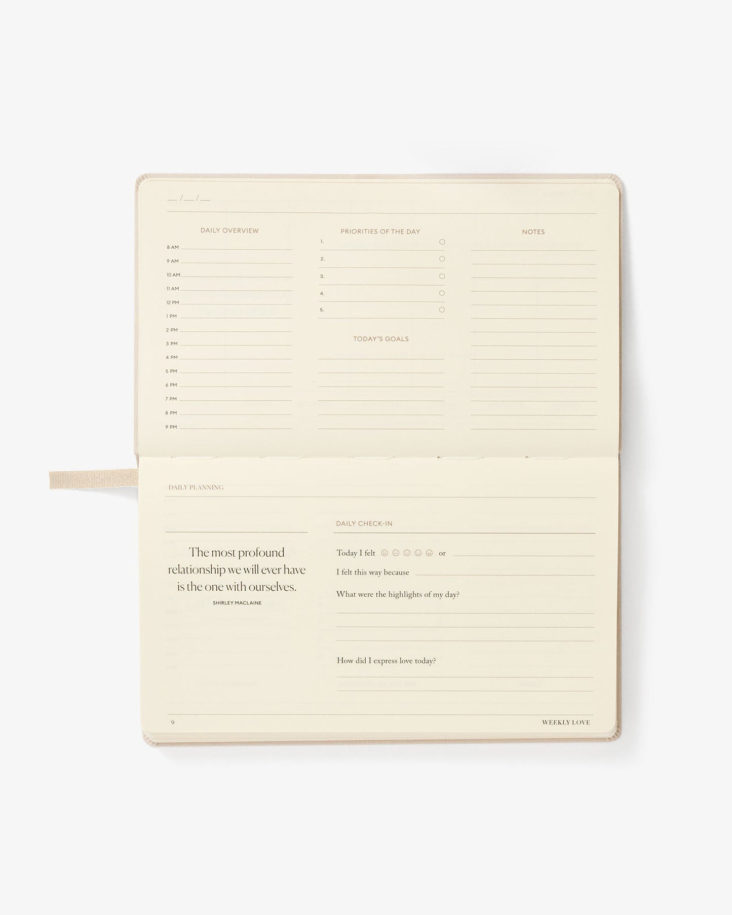 The Weekly Love Planner