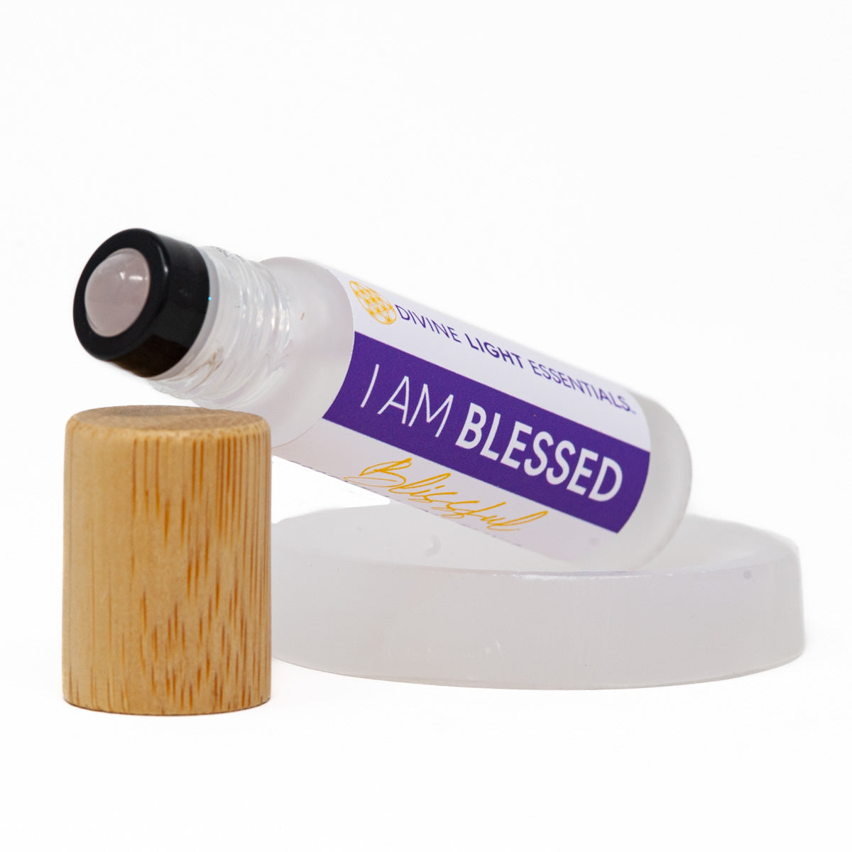 I Am Blessed Trio Set - Blue Lotus and Rose Flower Elixir - Roller Bottle, Drops and Body Spray