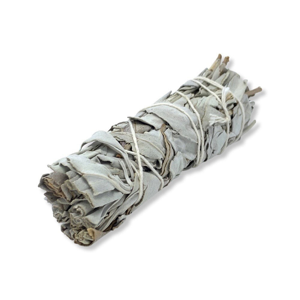 White Sage Bundles - Flower Wrapped - Smudging - Space Clearing Protection