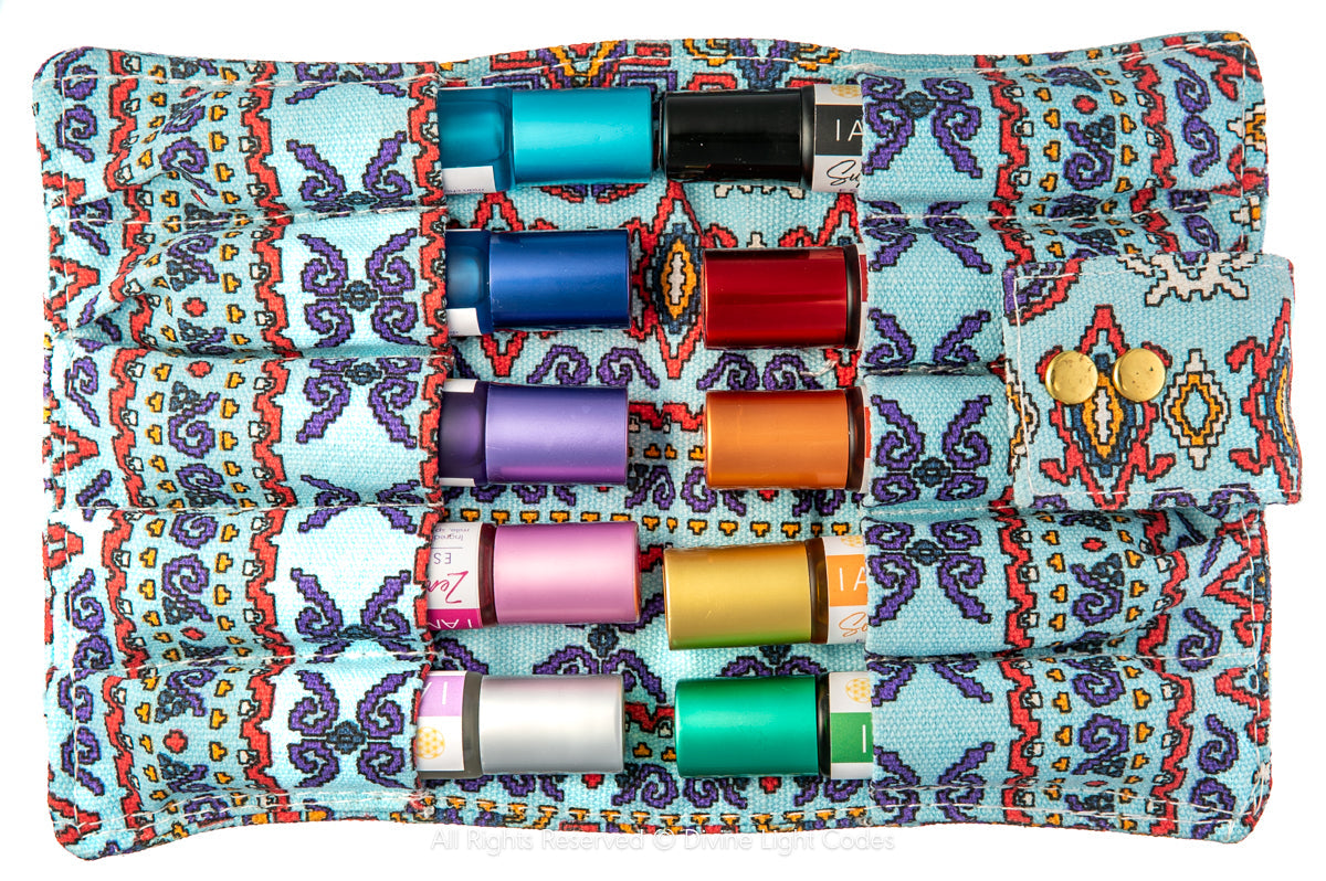 Chakra Balancing Elixirs - Essential Oils - 10 Roller Bottles Set