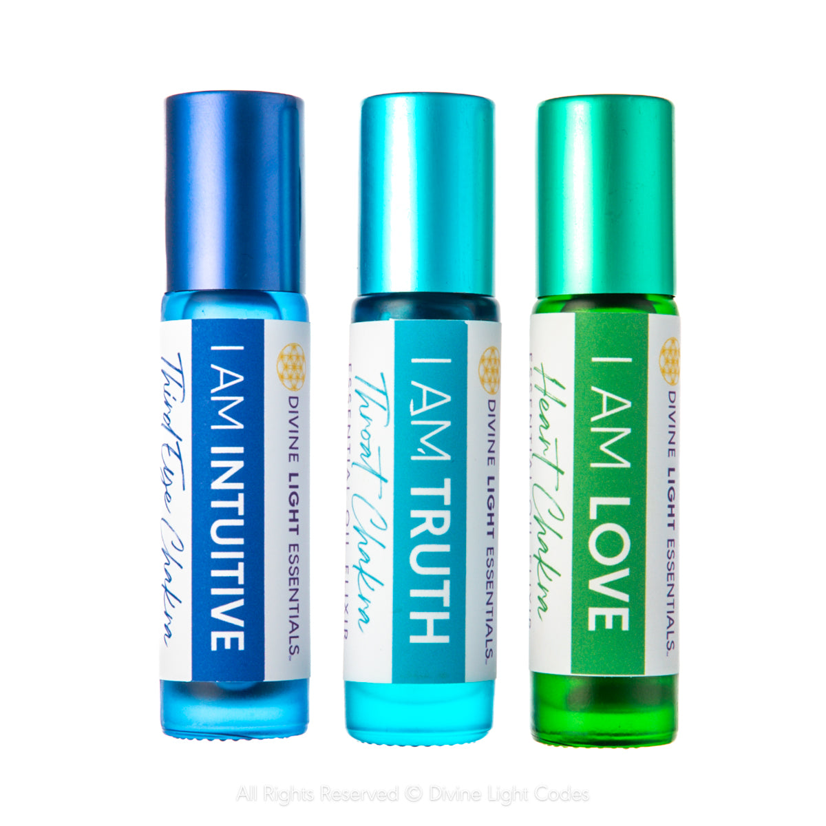 Love Yourself Elixir Bundle - Essential Oils for Love - Truth - Intuition - 3 Roller Bottles