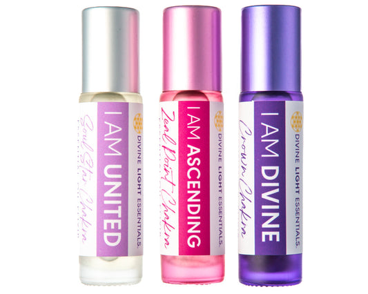Lift Yourself Elixir Bundle - Essential Oils for Unity Consciousness - Ascension - Intuition - 3 Roller Bottles